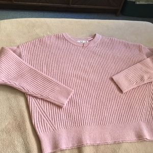 elodie pink rose sweater